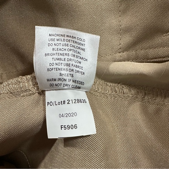 Propper Edgetec Tactical Pants Khaki 36x32 Slider Waist DWR Ripstop Mens - Picture 10 of 10